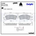 delphi set di pastiglie freno lp2485 anteriore