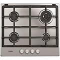- piano cottura tgml 661 ix a gas 4 fuochi gas colore acciaio inossidabile