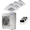 condizionatore cassetta windfree 4 vie trial split 18000+18000+18000 btu inverter a++ unità