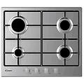 Candy Piano Cottura Chw6brx A Gas 4 Fuochi Gas Colore Inox
