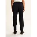 pantaloni joggers in jersey con elastico logato scopribile nero donna small