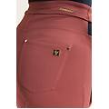 pantaloni n. o. w. traspiranti vita alta e dettagli cut out whitered rose donna small
