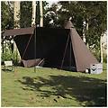 - tenda familiare tipi per 6 persone marrone impermeabile