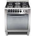 - cucina a gas c76gv / c 5 fuochi a gas forno a gas colore acciaio inox lucidato
