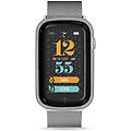 steps smartwatch maglia total silver