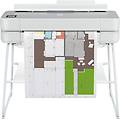 stampante plotter designjet studio steel da 24''