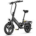 mile 1 bicicletta elettrica pieghevole da 250 w autonomia 60 km sospensioni a 7 velocità 14