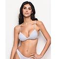 costume a triangolo push up textured / bianco ottico / 4 bianco ottico