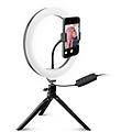 teselfiering8 treppiede telefono cellulare 3 gamba/gambe nero