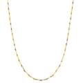 collana uomo oro giallo bianco gl100325
