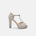 sandali open-toe da donna nude