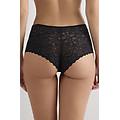 culotte in pizzo donna nero taglia 2