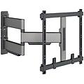 elite 5645 supporto da parete per tv da 40-77 pollici orientabile fino a 180 gradi full motion tv