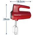 - sbattitore manuale 27150-56 potenza 185 w colore grigio / rosso