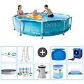 - piscina fuori terra in giro 305x76 cm blu include accessori coordinati a1350