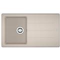 lavello integrato 1 vasca con gocciolatoio laterale destro o sinistro boston sahara fragranite l 50