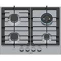 serie 6 pch6a5i90 piano cottura a gas 60 cm 4 fuochi acciaio inox