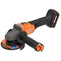 black + decker smerigliatrice angolare brushless 115mm 18v bcg6l8n-xj