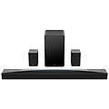 q soundbar q85h 7. 1. 4 canali dolby atmos con subwoofer integrato 1020w