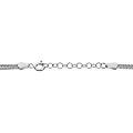 bracciale silver collection argento rodiato collezione silver collection bianco