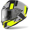 casco moto integrale airoh spark shogun giallo opaco taglia xs