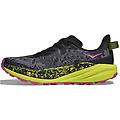 w speedgoat 6 scarpe trail running donna black/pink/light green 7 us