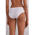 slip in cotone vita semi-alta donna bianco taglia 6