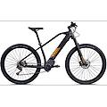 bicicletta elettrica mtb fuoco mamba 45 nero ruote da 29" velocit&agrave; max 25 km/h motore