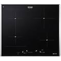 pin 65 tc nero da incasso 60 cm piano cottura a induzione 4 fornello(i)