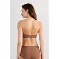 reggiseno a fascia laura in microfibra ultralight donna naturale taglia 2b