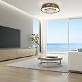 ventilatore da soffitto polinesia marrone d. 63 cm