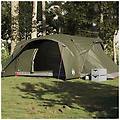 - tenda familiare a cupola 6 persone verde oliva impermeabile