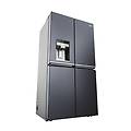 frigorifero side-by-side cube 90 serie 7 hcr7918eimb libera installazione 601 l nero