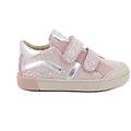 sneakers da bambina rosa con strap taglia 30