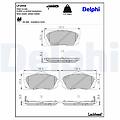 delphi set di pastiglie freno lp2050 anteriore