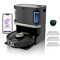 powerdetect robot aspirapolvere lavapavimenti 2 in 1 nevertouch pro autosvuotante autoriempimento