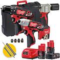 Milwaukee Trapano Avvitatore Compatto M12 Bpd Avvitatore Ad Impulsi M12 Bid