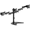 nilox supporto da tavolo per 3 monitor 15'-27' fino a vesa 100x100