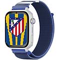 smartwatch plus ed. atlético de madrid bianco blu cinturino in tessuto non include sim