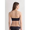 reggiseno a fascia ilaria in microfibra ultralight donna nero taglia l