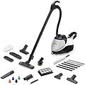 sv 7 pulitore a vapore con aspirazione 0. 5 litri 2200w nero-grigio-bianco
