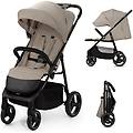 passeggino leggero trig 3 pieghevole reclinabile beige