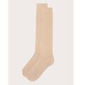 calze lunghe / beige / tu beige