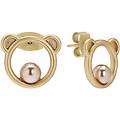 orecchini teddy con perla