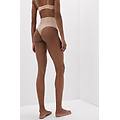 culotte brasiliana vita alta cotton light shaping donna naturale taglia 4