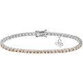 bracciale tennis donna argento 925 gioiello farfalle bra 170
