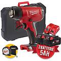 Milwaukee Termosoffiatore A Batteria M18 Bhg Temperatura Massima 470 C In Kit
