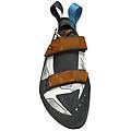 quantic scarpette da arrampicata unisex black/white/brown 37 eu