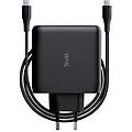 caricabatterie da parete + cavo usb-c 24818 nero