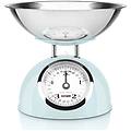 bilancia da cucina meccanica blu acciaio inossidabile 5 kg ciotola rimovibile